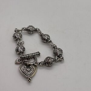 Brighton Tayla Heart Silver Bracelet
